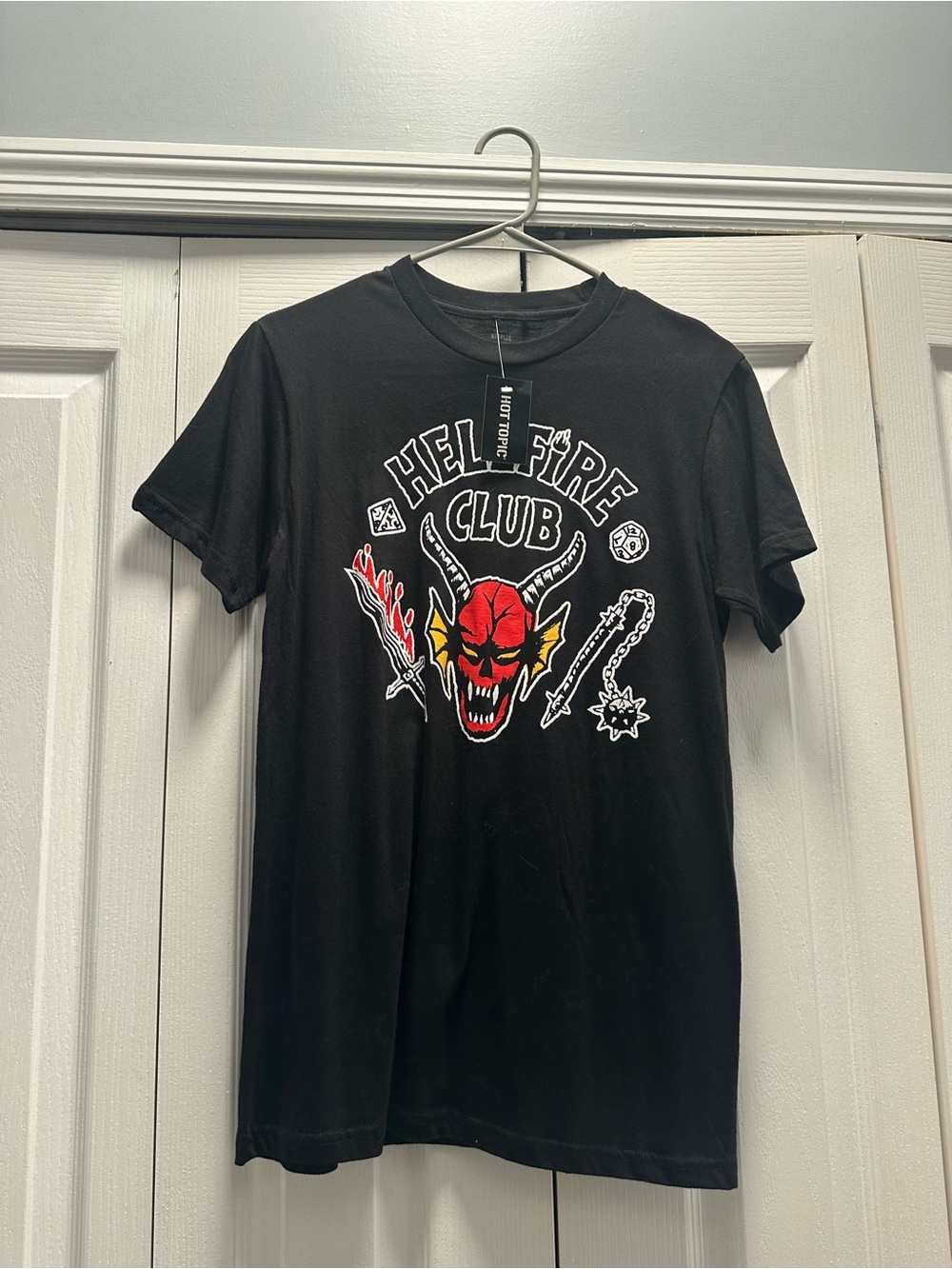 Brand New Hellfire Club Stranger Things Tshirt - Size SM